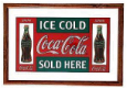 パブミラー(S) 【Coca-Cola  Sold Here(コカコーラ)】