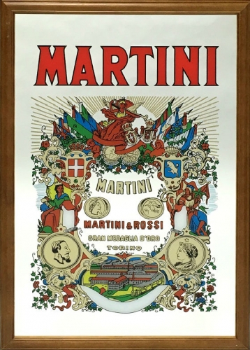 パブミラー(L)　【Martini(マルティーニ)】